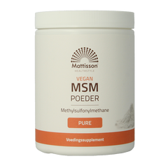 Mattisson MSM poeder vegan 550 Gram
