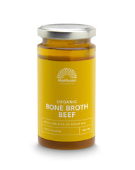 Mattisson Organic beef bone broth - botten boullion rund bio 240.00 Milliliter