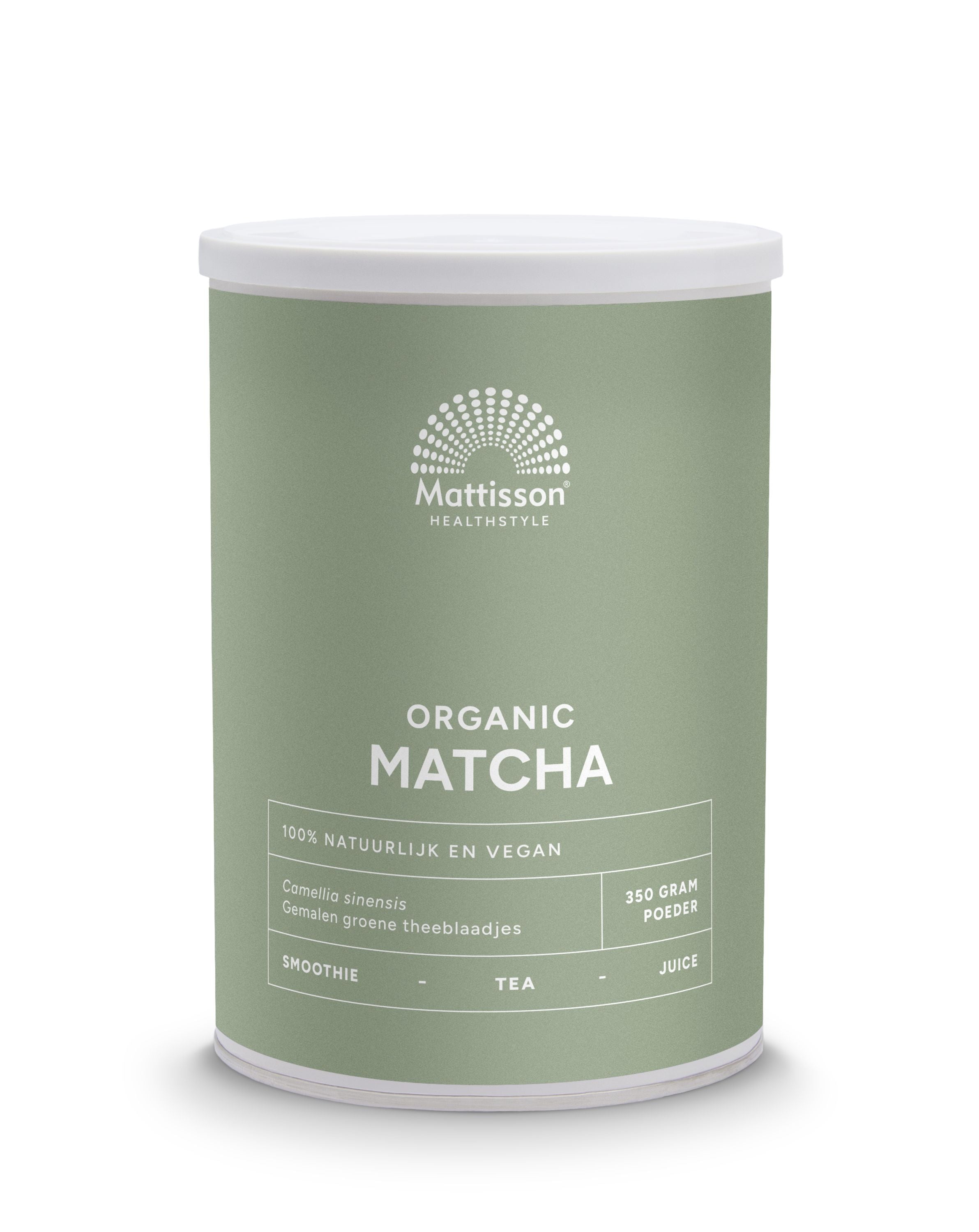 Mattisson Matcha poeder bio 350 Gram