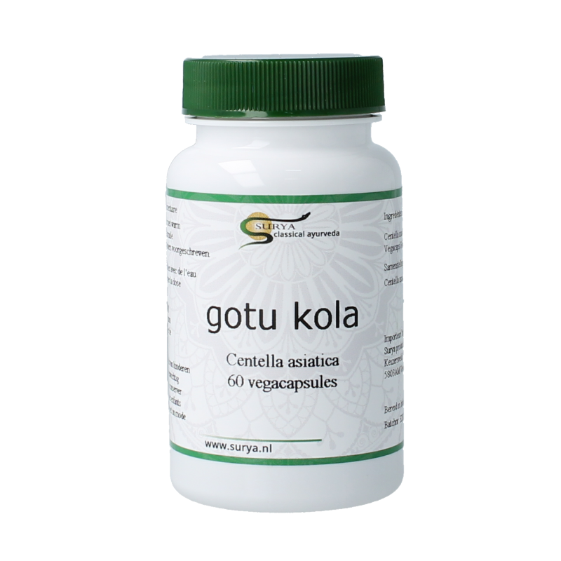 Surya Gutu kola centella asiatic 60.00 Capsules
