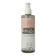 The Green Lab Co Handzeep vloeibaar saffraan & citroen met pomp 300 Milliliter