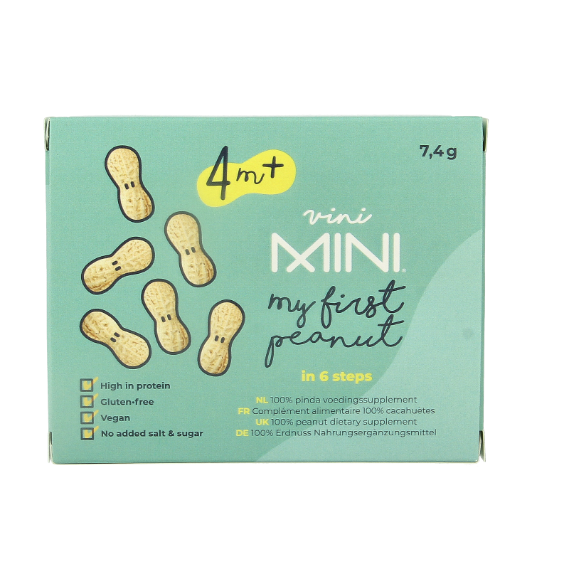 Vini Mini Mijn eerste pinda in 6 stappen 7.5 Gram