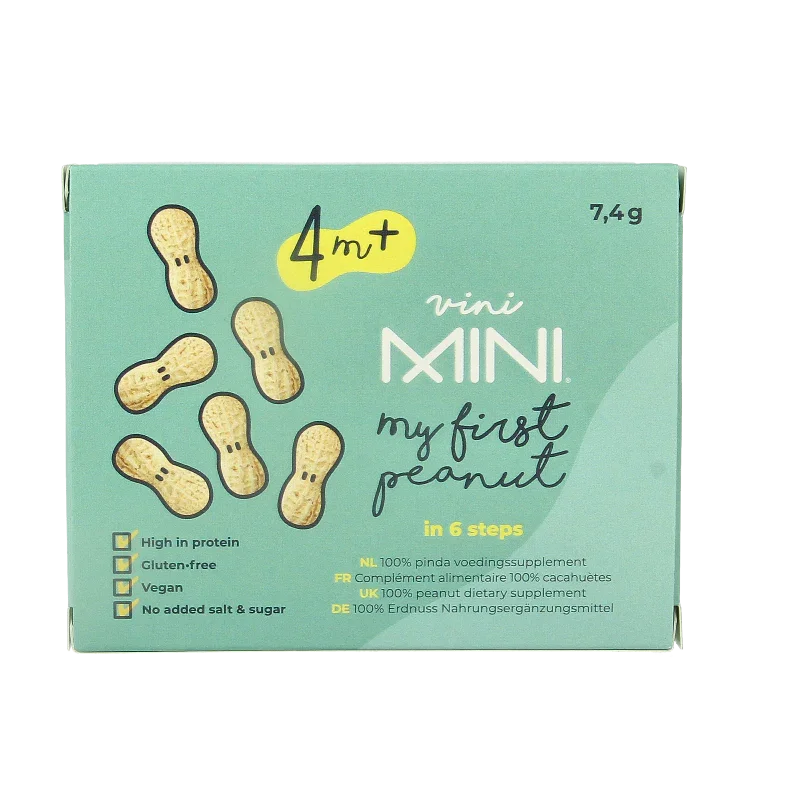 Vini Mini Mijn eerste pinda in 6 stappen 7.5 Gram