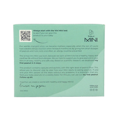Vini Mini Mijn eerste pinda in 6 stappen 7.5 Gram
