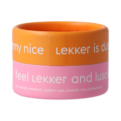 Lekker Company Natuurlijke lippenbalsem orange 8.00 Gram