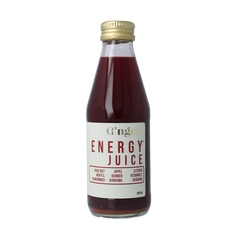 G'nger Energy groentesap 75% groente en guarana 200.00 Milliliter