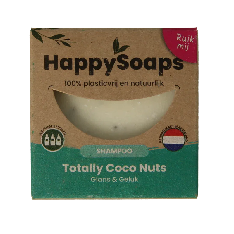 Happysoaps Shampoobar totally coco nuts 70 Gram