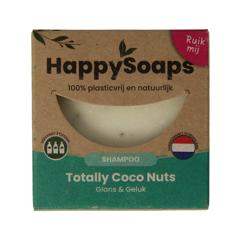 Happysoaps Shampoobar totally coco nuts 70 Gram