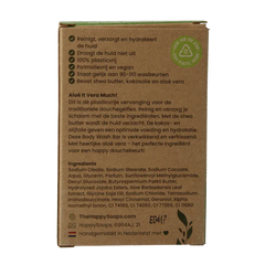 Happysoaps Body bar aloe you vera much 100 Gram
