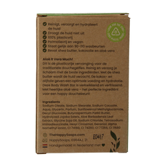 Happysoaps Body bar aloe you vera much 100 Gram