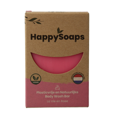 Happysoaps Body bar la vie en rose 100 Gram