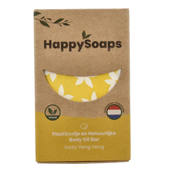 Happysoaps Body oil bar exotic ylang ylang 70 Gram