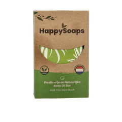 Happysoaps Body oil bar aloe you vera much 70 Gram