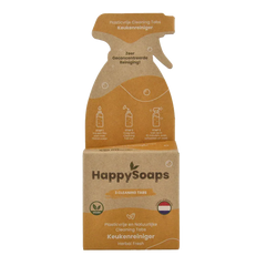 Happysoaps Cleaning tabs keukenreiniger herbal fresh 3 Stuks