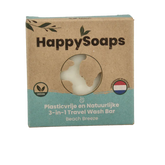 Happysoaps 3-in-1 Travel wash beach 40 Gram