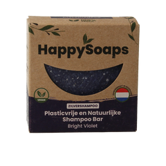 Happysoaps Shampoo bar bright violet 70 Gram