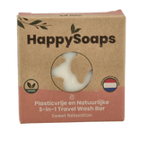 Happysoaps 3-in-1 Travel wash sweet 40 Gram