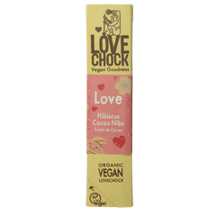 Lovechock Love hibiscus cacao nibs bio 40 Gram