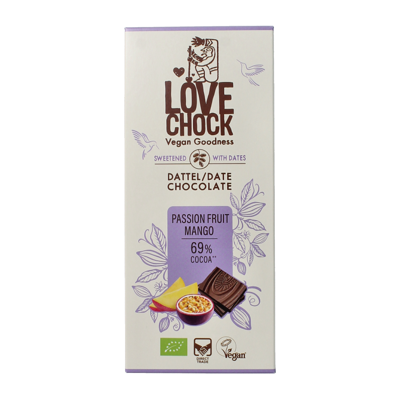 Lovechock Passionfruit mango bio 70 Gram