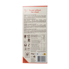 Lovechock Dark chocolate bio 70.00 Gram