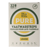 The Good Brand Vaatwasstrips lemon 32 Stuks