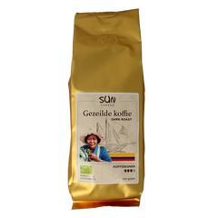 SUN Coffee Gezeilde koffiebonen dark roast bio 250 Gram