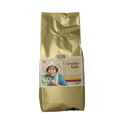 SUN Coffee Gezeilde koffiebonen gold roast bio 1.00 Kilogram