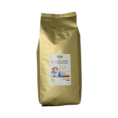 SUN Coffee Gezeilde koffiebonen extra dark roast bio 1 Kilogram