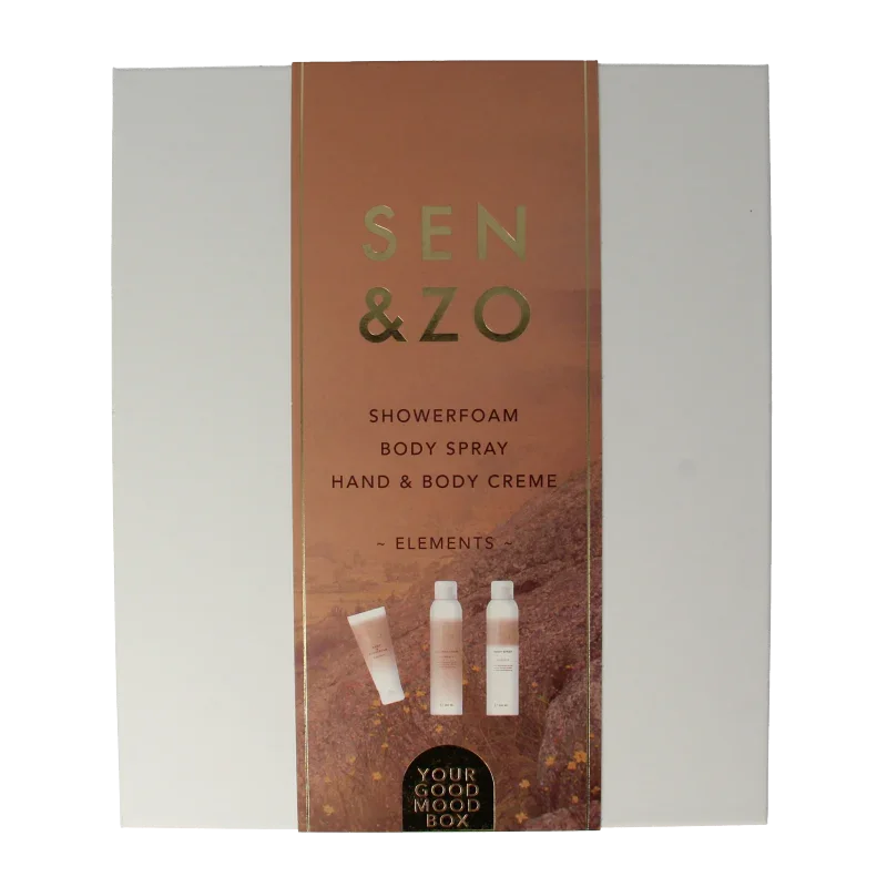 Sen&zo CDB elements showerfoam/bodyspray/hand&body 1 Set