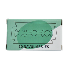 Shampoobars Safety razor mesjes navulling 10.00 Stuks