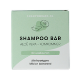 Shampoobars Shampoo bar aloe vera & komkommer 60.00 Gram