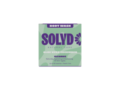 Solyd Body Wash Bar Aloe Vera Cucumber 60.00 Gram