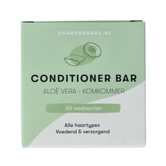 Shampoobars Conditioner bar aloe vera & komkommer 45.00 Gram