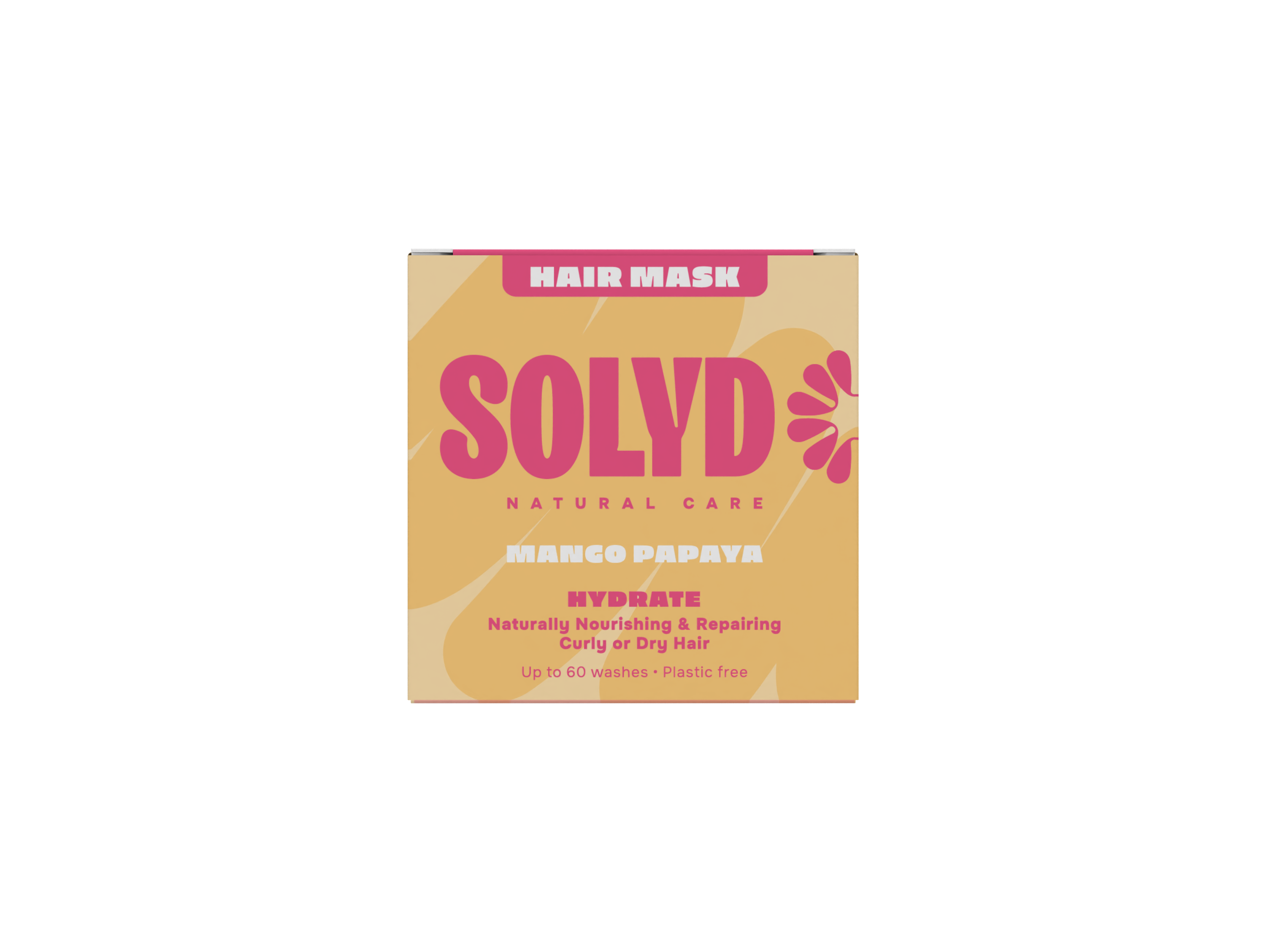 Solyd Hair Mask Bar Mango Papaya 45.00 Gram