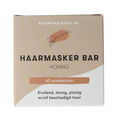 Shampoobars Haarmasker bar honing 45.00 Gram