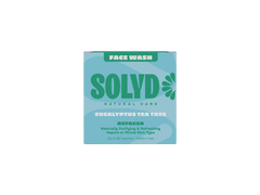 Solyd Face Wash Bar Eucalyptus Tea Tree 60.00 Gram