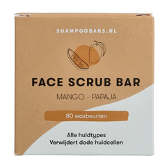 Shampoobars Face bar mango & papaja 60.00 Gram