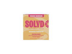 Solyd Face Scrub Bar Mango Papaya 60.00 Gram