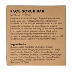 Shampoobars Face bar mango & papaja 60 Gram