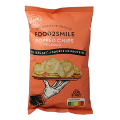 Food2Smile Popped chips classic 90.00 Gram