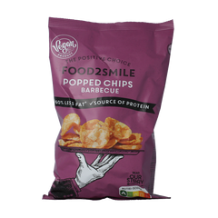 Food2Smile Popped chips barbecue 90 Gram