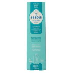 Seepje Handzeep eucalyptus & rozemarijn navulling 38 Gram