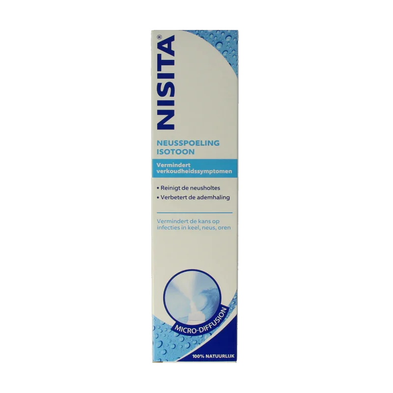 Nisita Neusspoeling isotoon micro diffusion 125 Milliliter