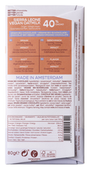 Chocolatemakers Little bee eather 40% vegan bio 80.00 Gram
