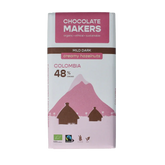 Chocolatemakers Colombia dark hazelnut creme 48% bio 80 Gram