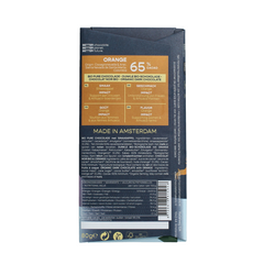 Chocolatemakers Kerstreep Colombia puur 65% orange bio 80.00 Gram