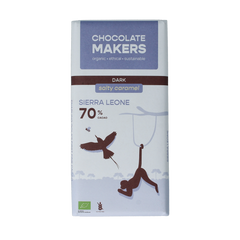 Chocolatemakers Sierra Leone salty caramel 70% bio 80.00 Gram
