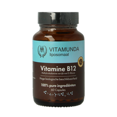 Vitamunda Liposomale vitamine B12 60 Capsules