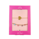 Dream the Label Cadeauset armband geel en goud 2.00 Stuks
