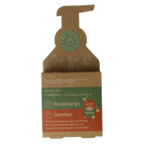 The Green Lab Co Handzeep navulset rozemarijn & gember 4 Stuks
